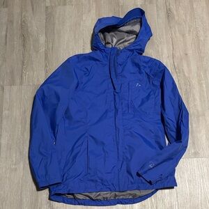 Paradox Men's Blue Hooded Raincoat